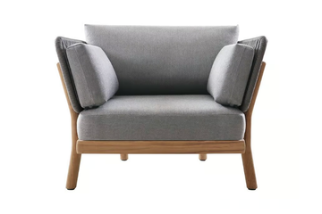 MARCELLA - Teak garden armchair by Traditional Teak - view 3